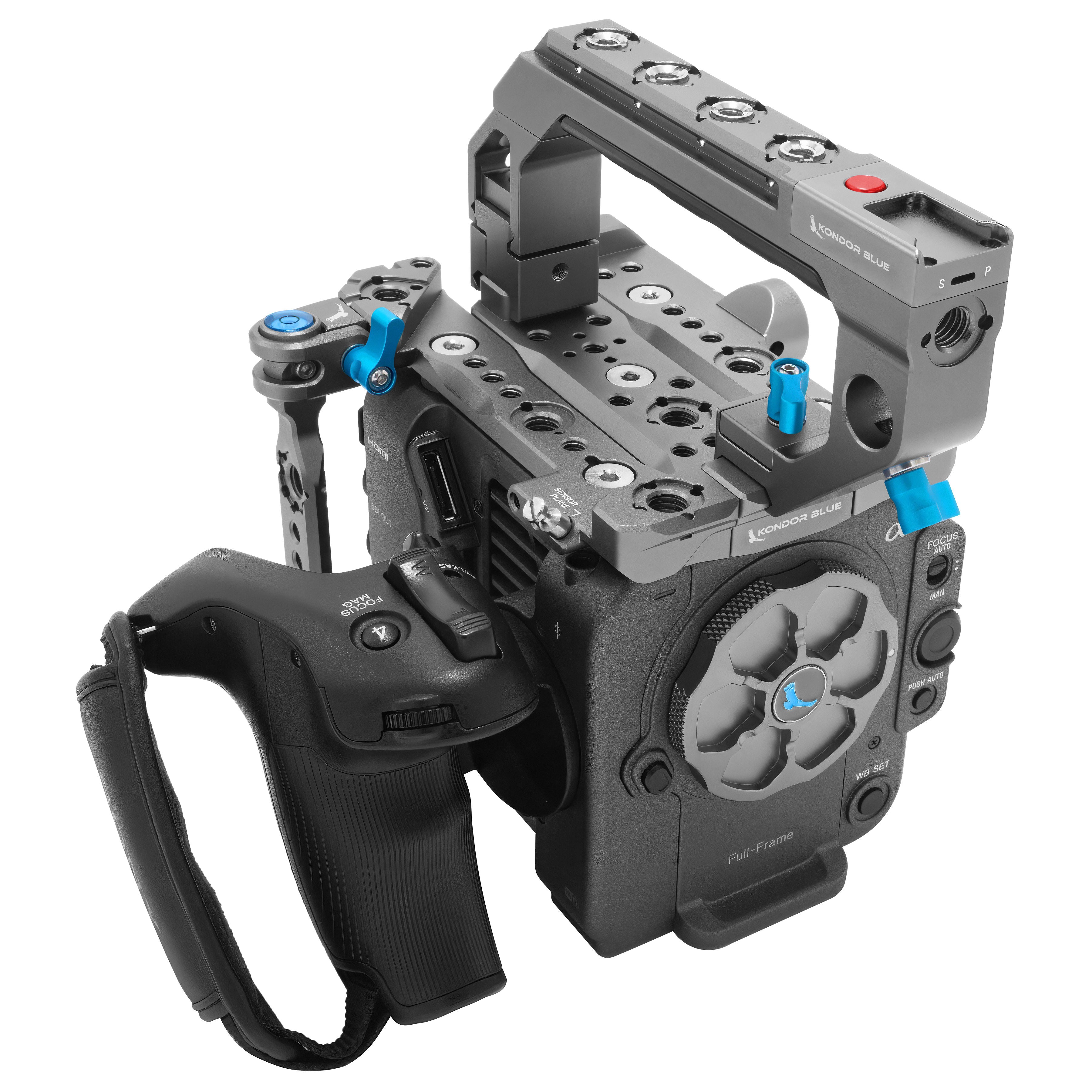 Sony FX6 Cage + Modular Rig & Top Handle Options | Kondor Blue