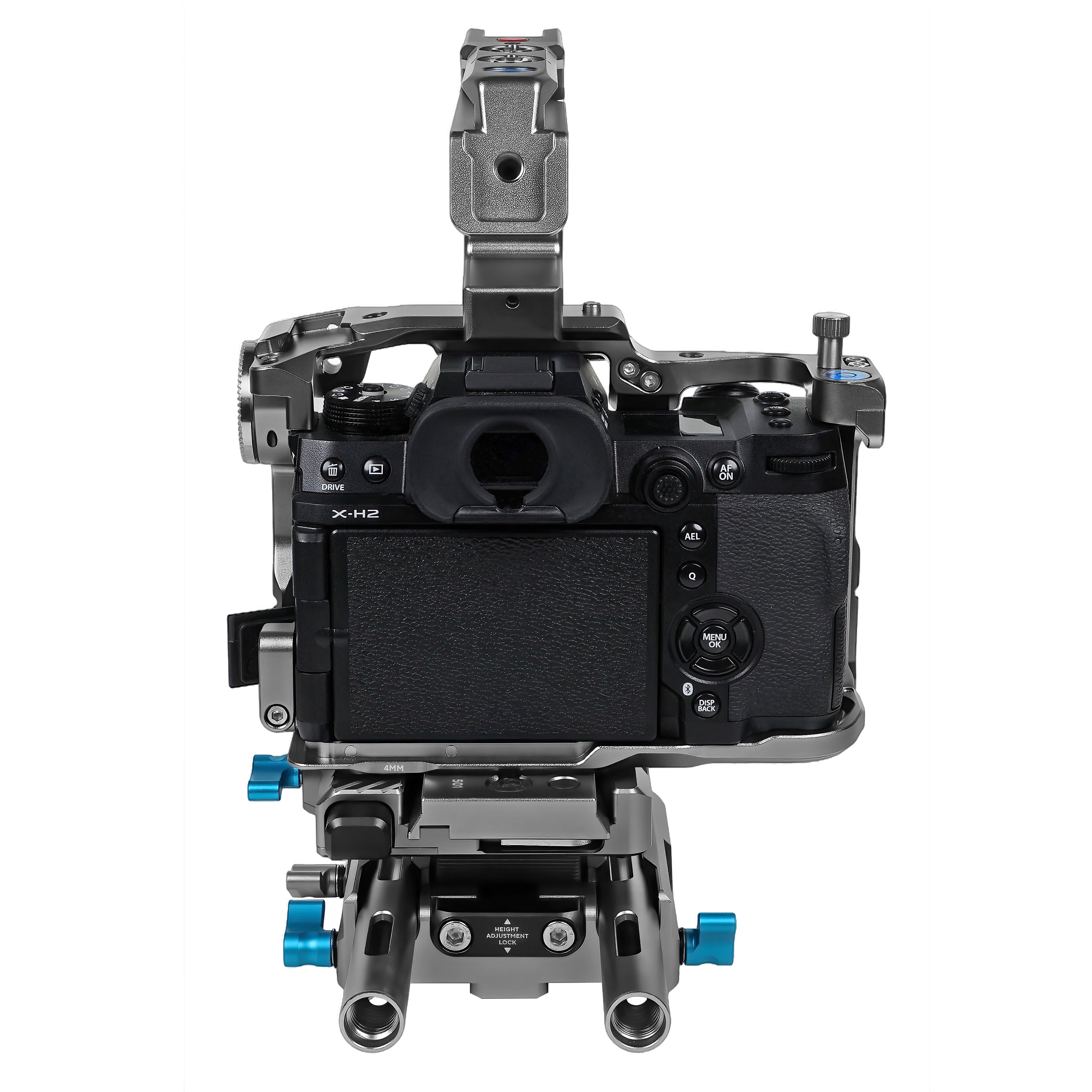 Fujifilm X-H2S Cage/Rig - Space Gray or Black | Kondor Blue