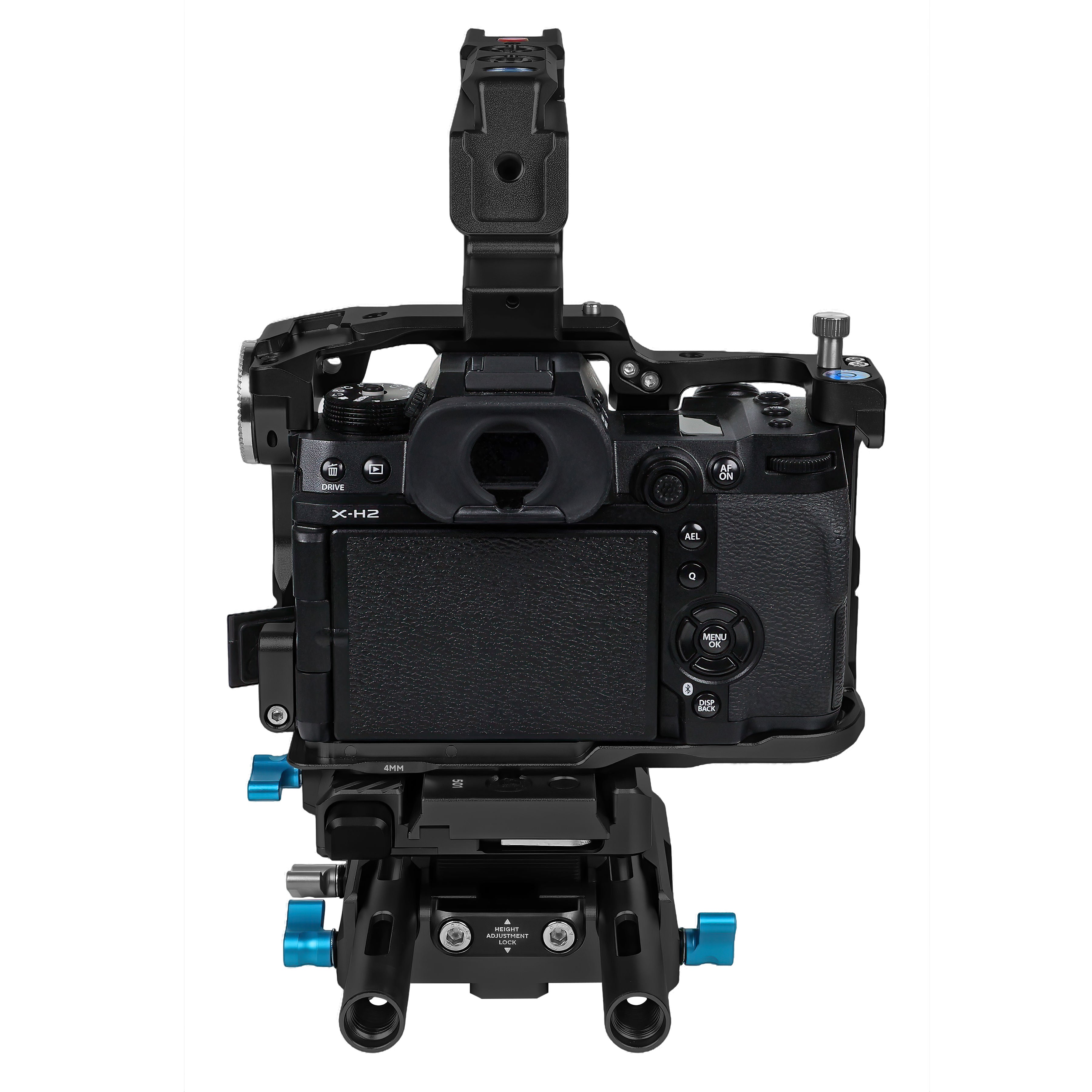 Fujifilm X-H2S Cage/Rig - Space Gray or Black | Kondor Blue