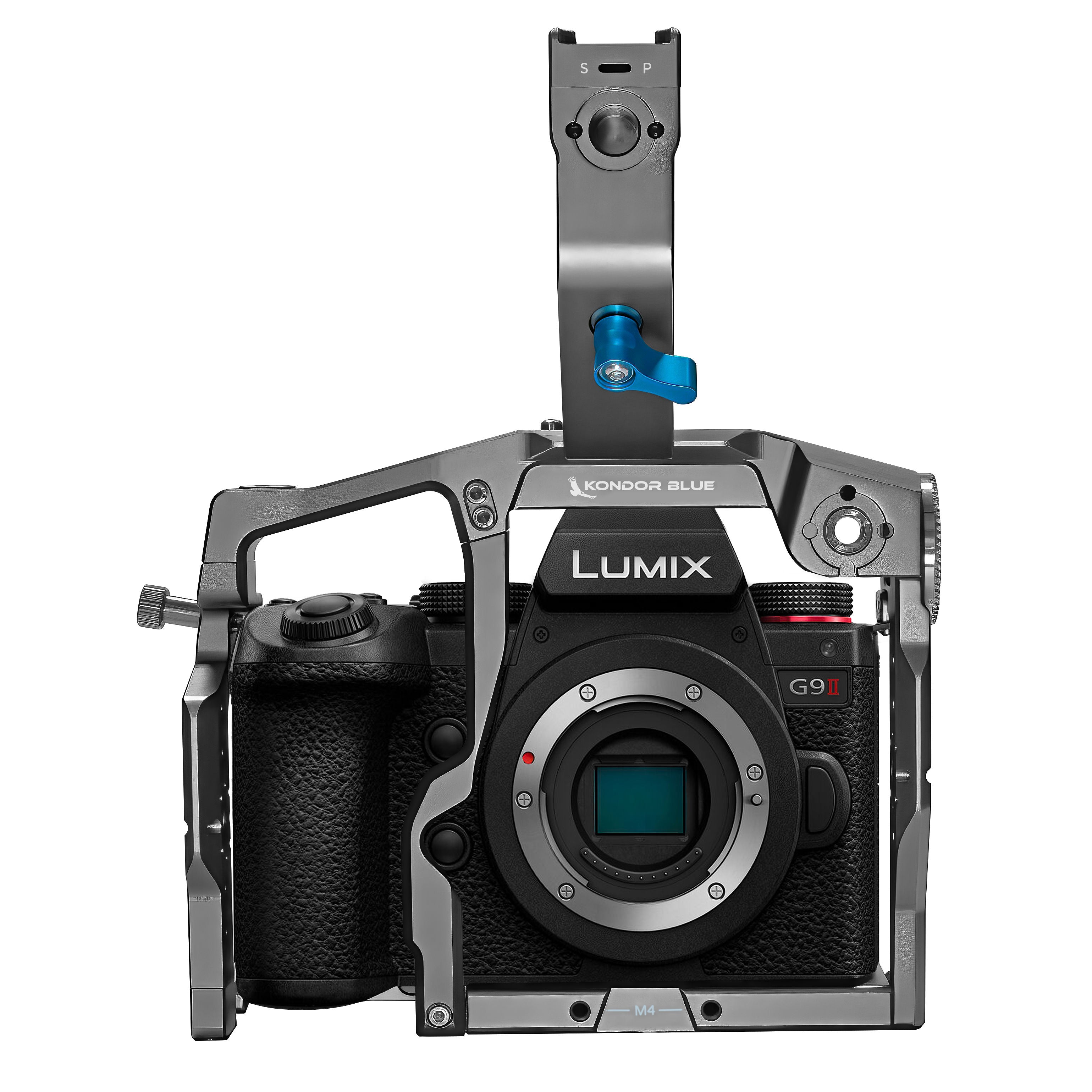 Panasonic LUMIX G9 II Cage with Base Rig MKII + Top Handle Options