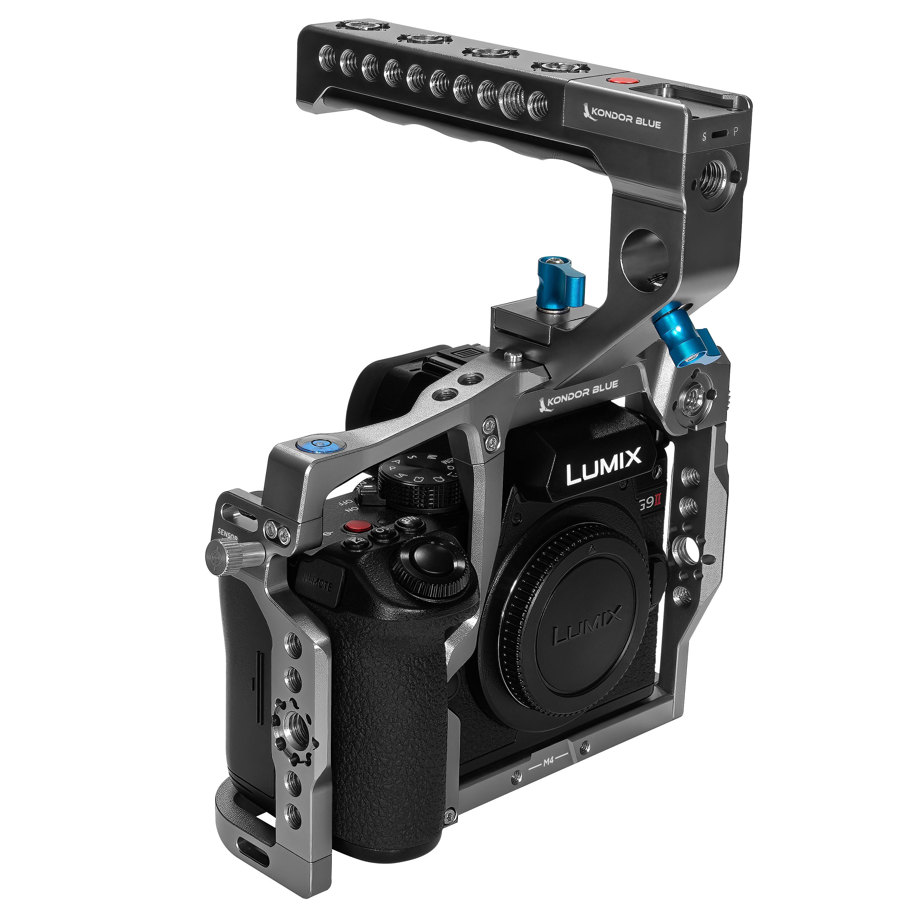 Panasonic LUMIX G9 II Cage with Base Rig MKII + Top Handle Options
