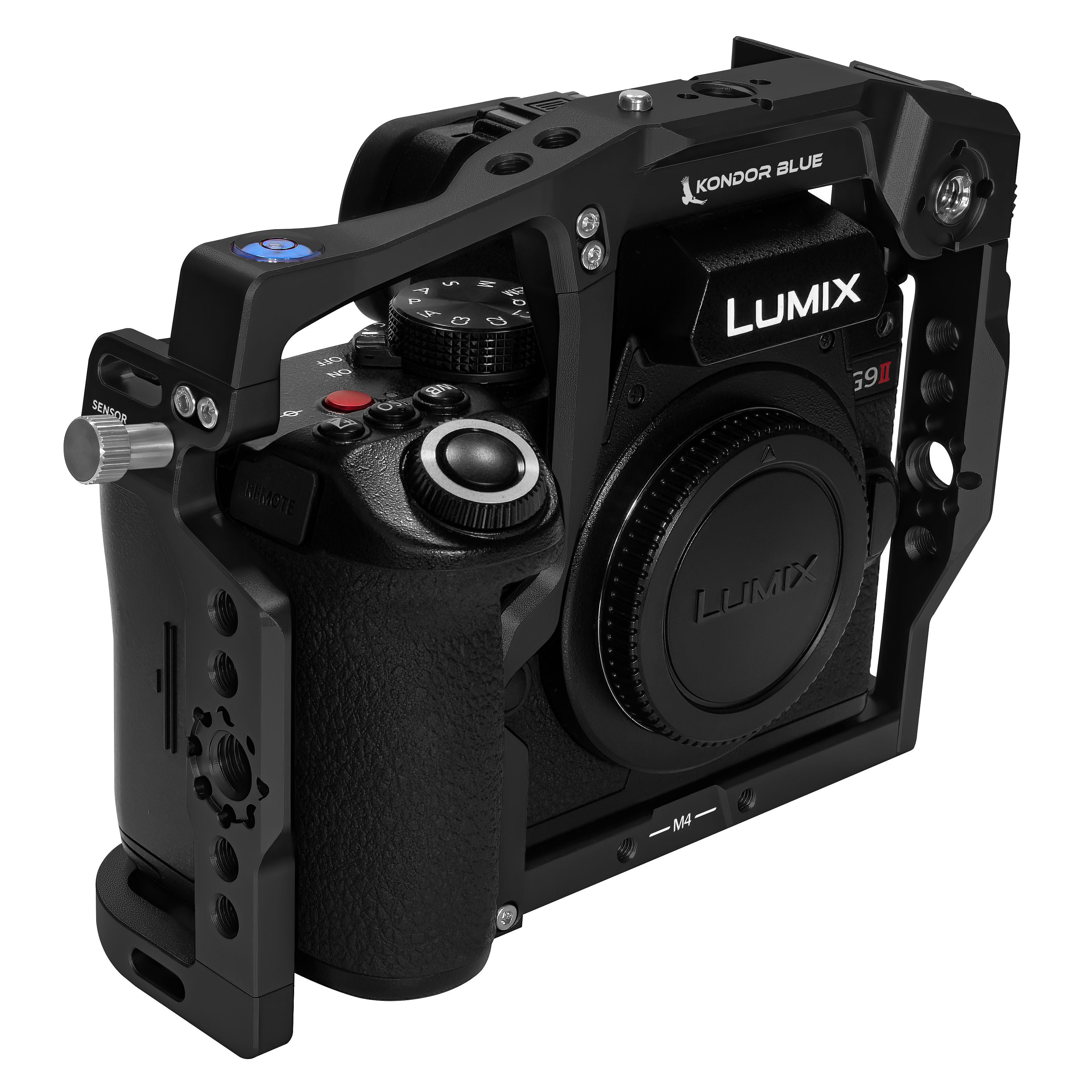 Panasonic LUMIX G9 II Cage with Base Rig MKII + Top Handle Options