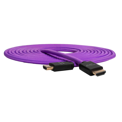 Gerald Undone 15 FT Full HDMI Cable 4K 30HZ (Purple)