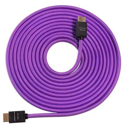 Gerald Undone 15 FT Full HDMI Cable 4K 30HZ (Purple)