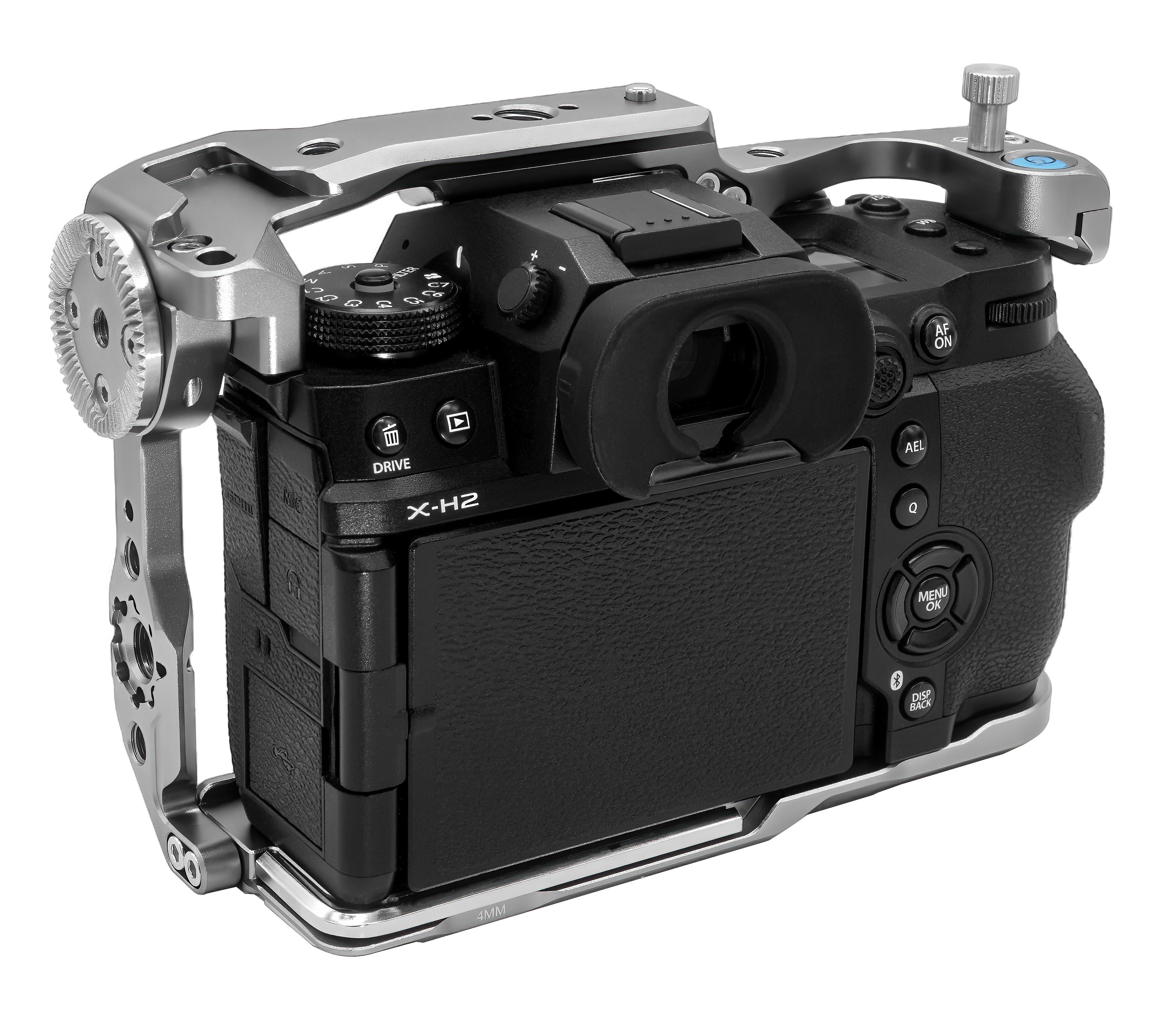 Fujifilm X-H2S Cage/Rig - Space Gray or Black | Kondor Blue