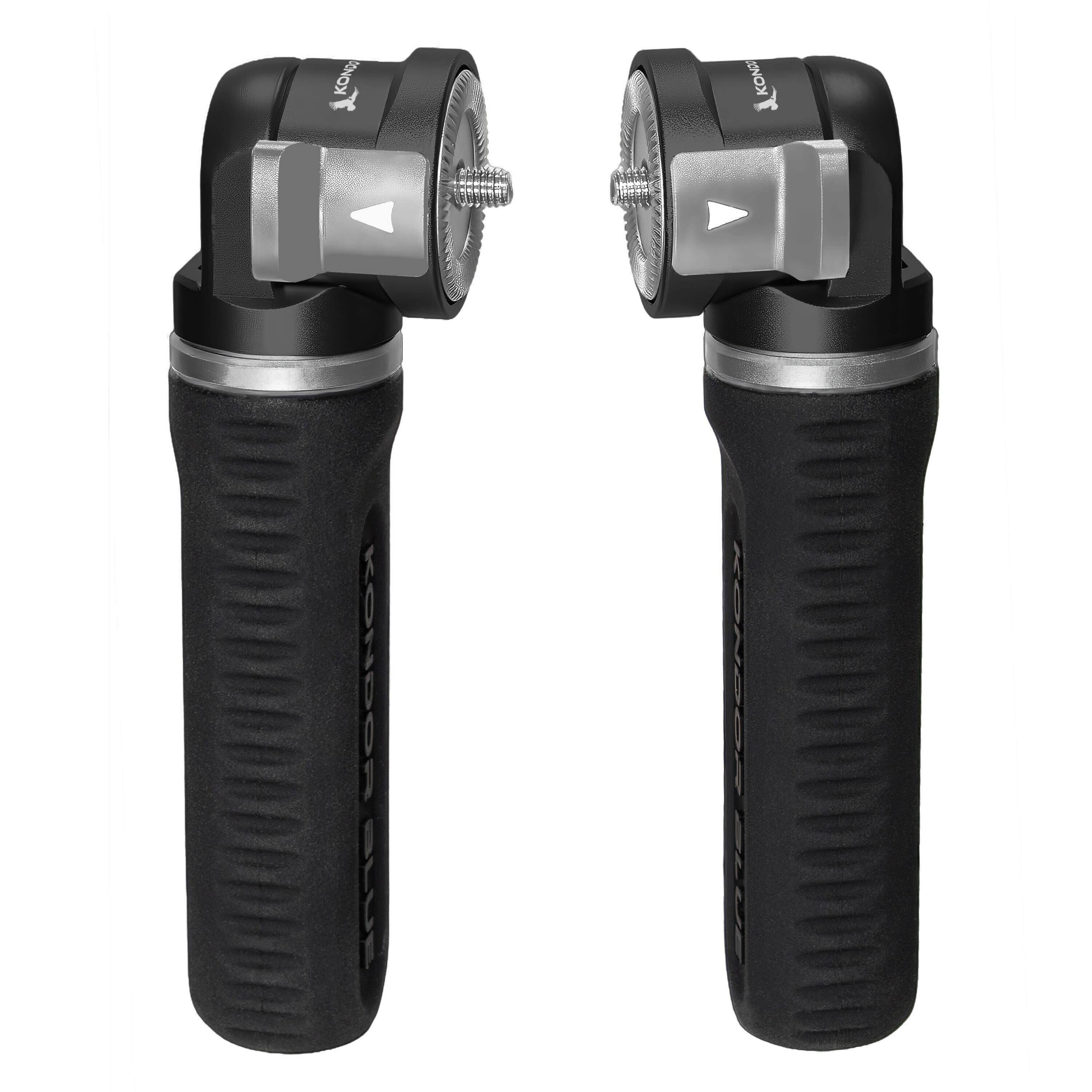 Camera Rig Hand Grips with Rosette Mounting - Quick-Release