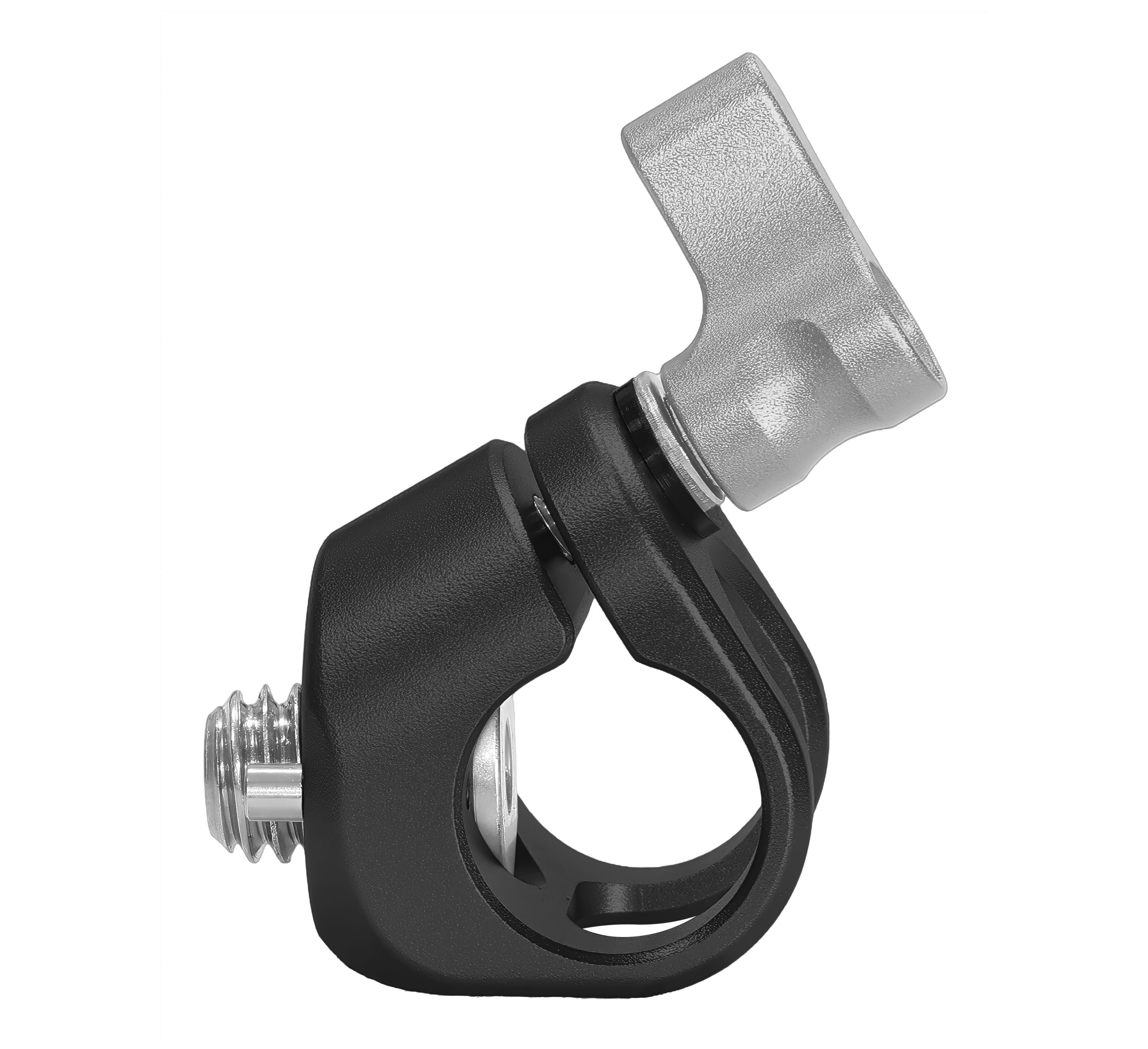 Rosette To Perpendicular 15mm Rod Clamp - Aluminum | Kondor Blue