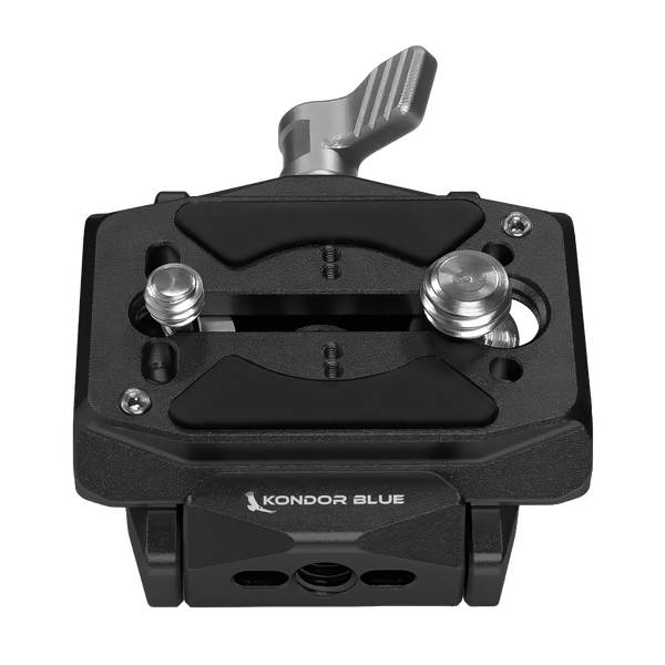 Arca-Swiss Camera Receiver & Mounting Plate | Kondor Blue