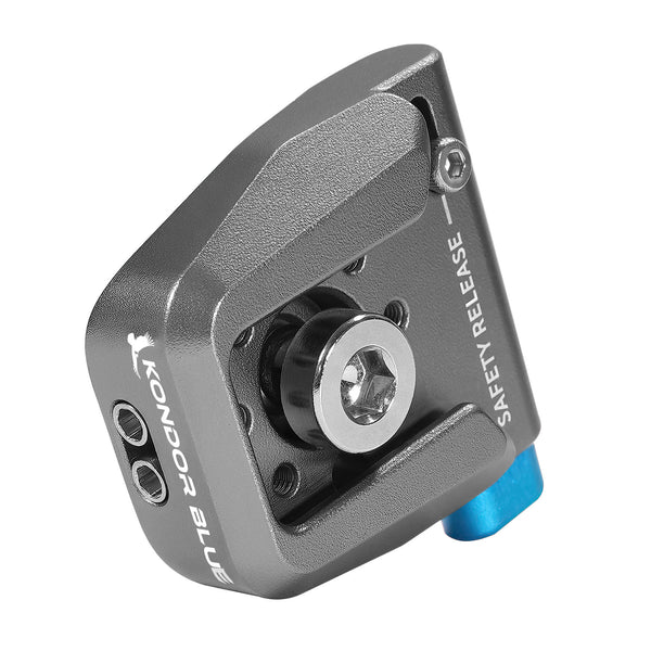 Camera Cold Shoe Plate - Anti-Twist Mount | Kondor Blue