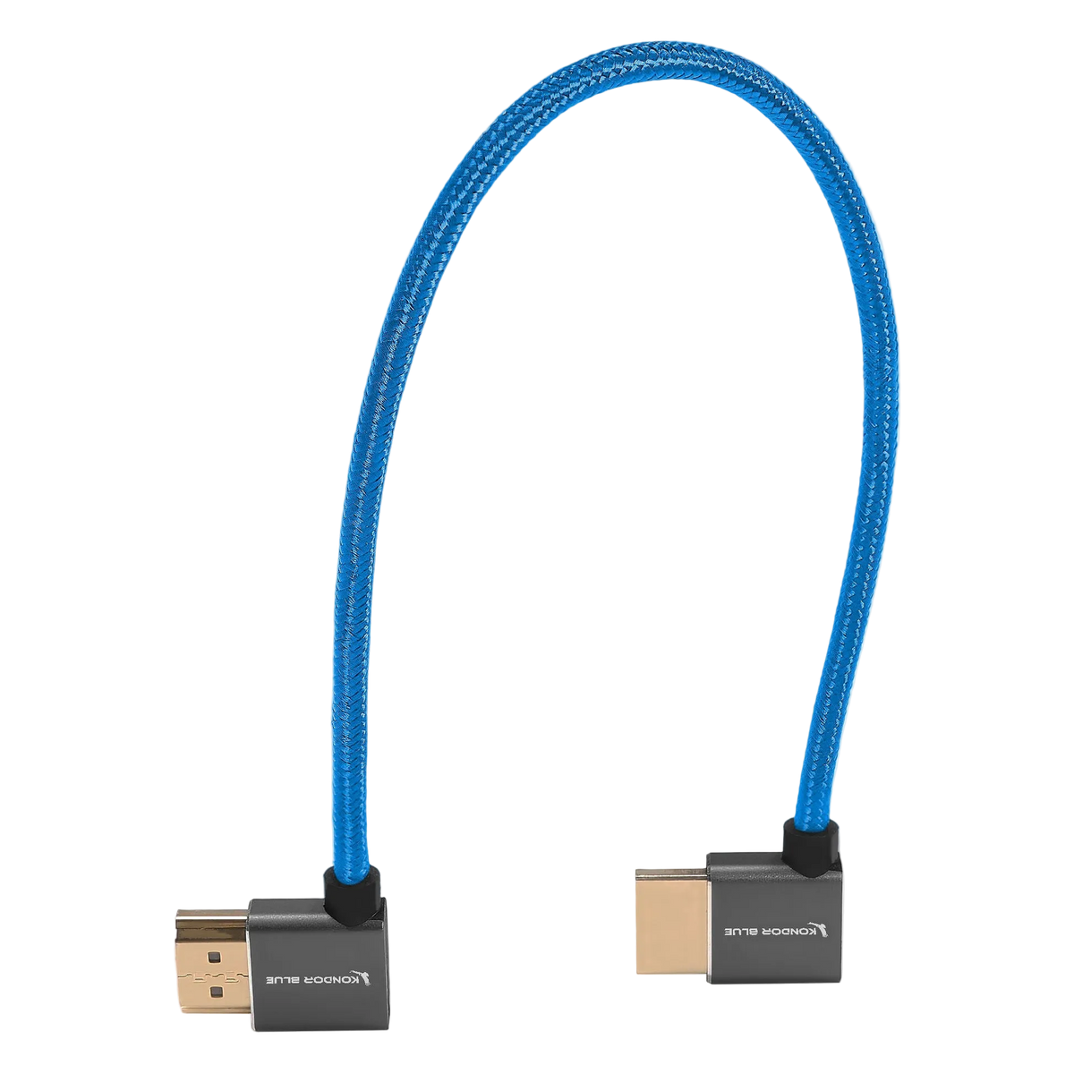 12” Right Angle to Left Angle Full HDMI Straight Cable