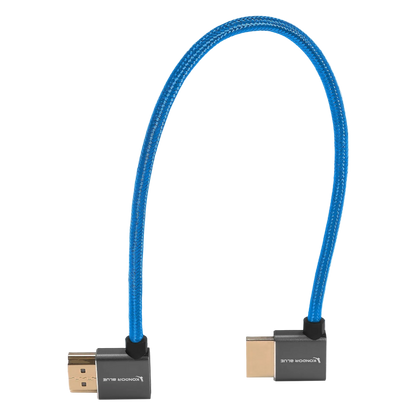 12” Right Angle to Left Angle Full HDMI Straight Cable