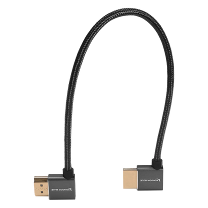 12” Right Angle to Left Angle Full HDMI Straight Cable
