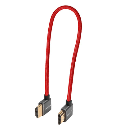 12” Right Angle to Left Angle Full HDMI Straight Cable