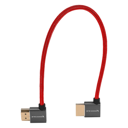 12” Right Angle to Left Angle Full HDMI Straight Cable