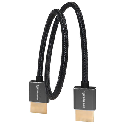 HDMI to HDMI 16" Braided Cable for On-Camera Monitors