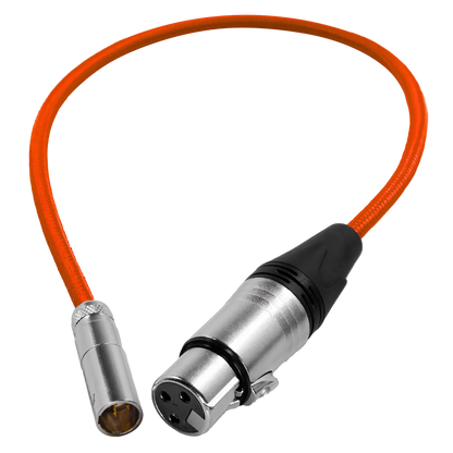 Mini XLR to XLR for BMPCC 6K Pro/C70 Camera (16" | 3' | 5' | 10' | 25')
