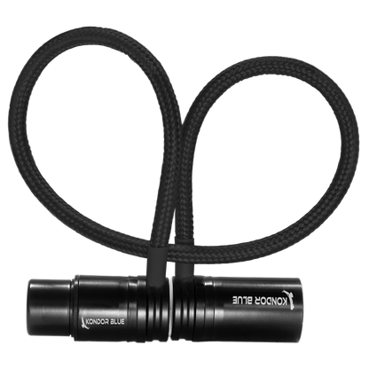 16” Straight Low Profile Right Angle XLR Cable