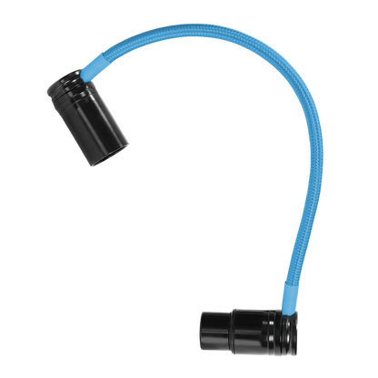 8” Straight Low Profile Right Angle XLR Cable
