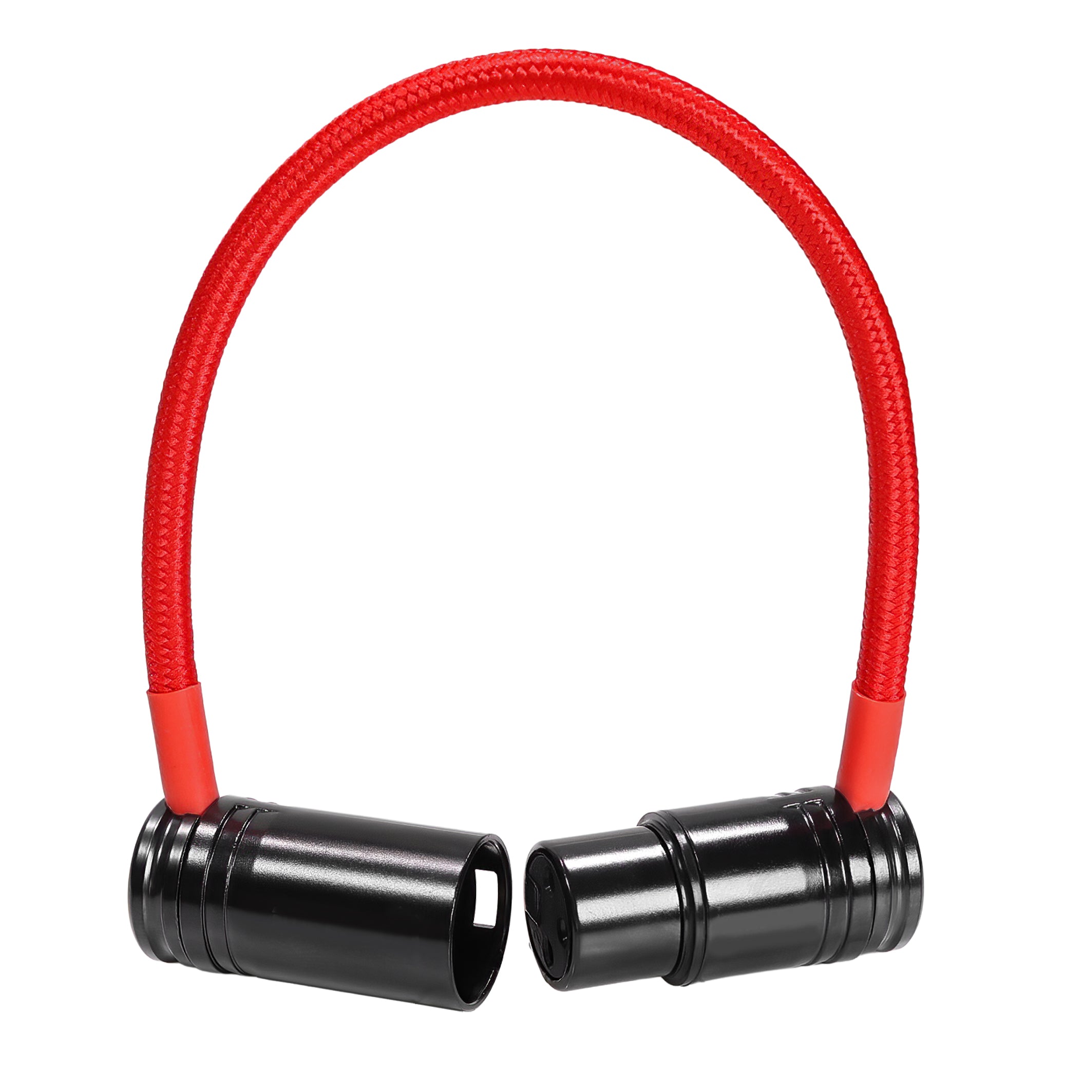 8” Straight Low Profile Right Angle XLR Cable