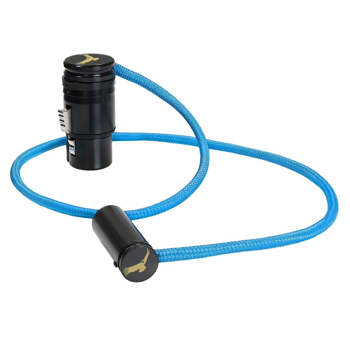 17" Mini Adjustable XLR Male to Adjustable Female XLR Audio Cable
