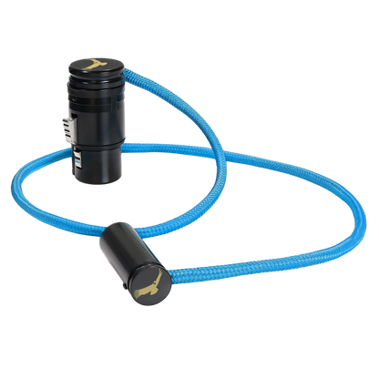 17" Mini Adjustable XLR Male to Adjustable Female XLR Audio Cable