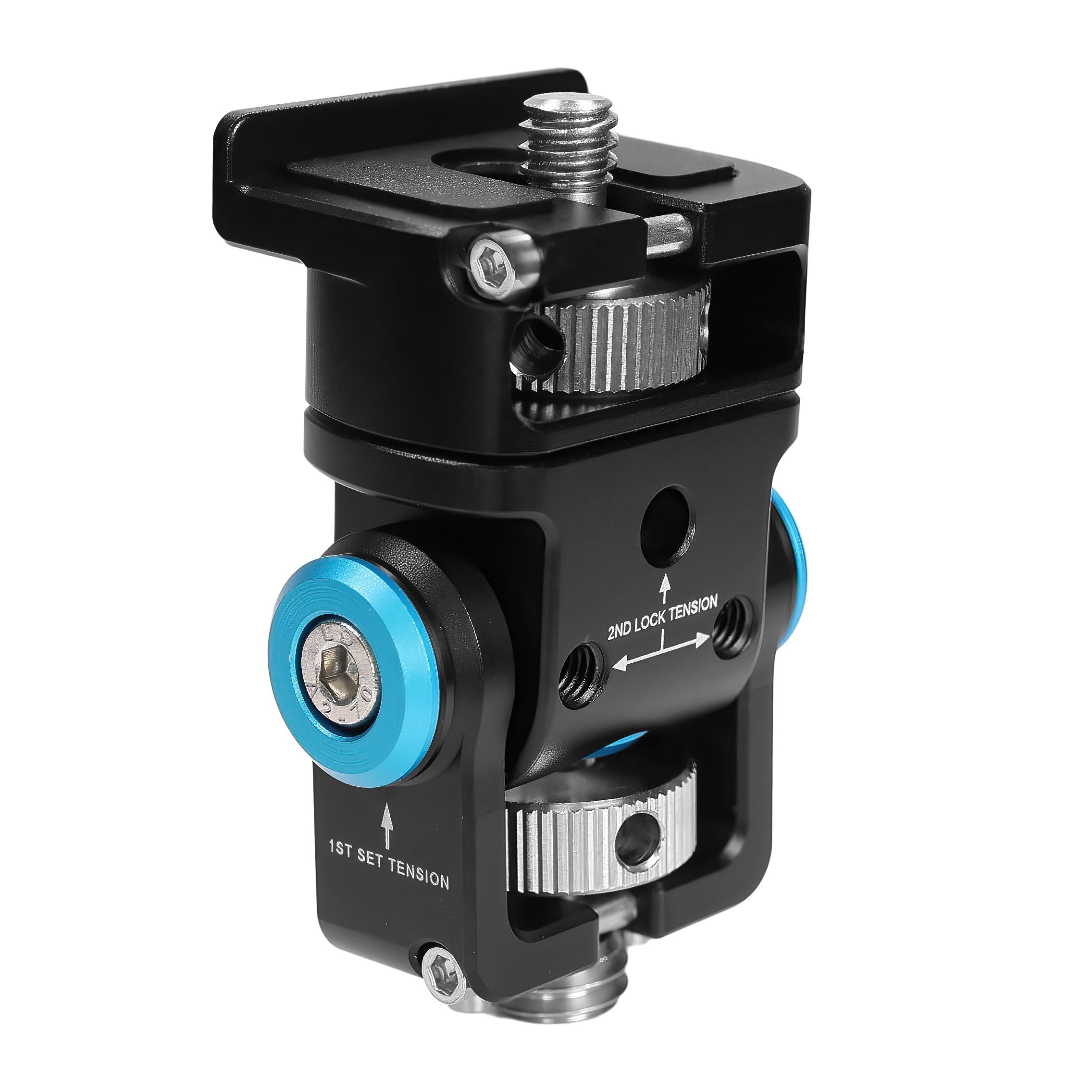 1/4" Swivel Tilt Monitor Mount with ARRI Pin (Pan/Tilt)
