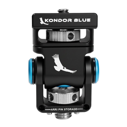 1/4" Swivel Tilt Monitor Mount with ARRI Pin (Pan/Tilt)