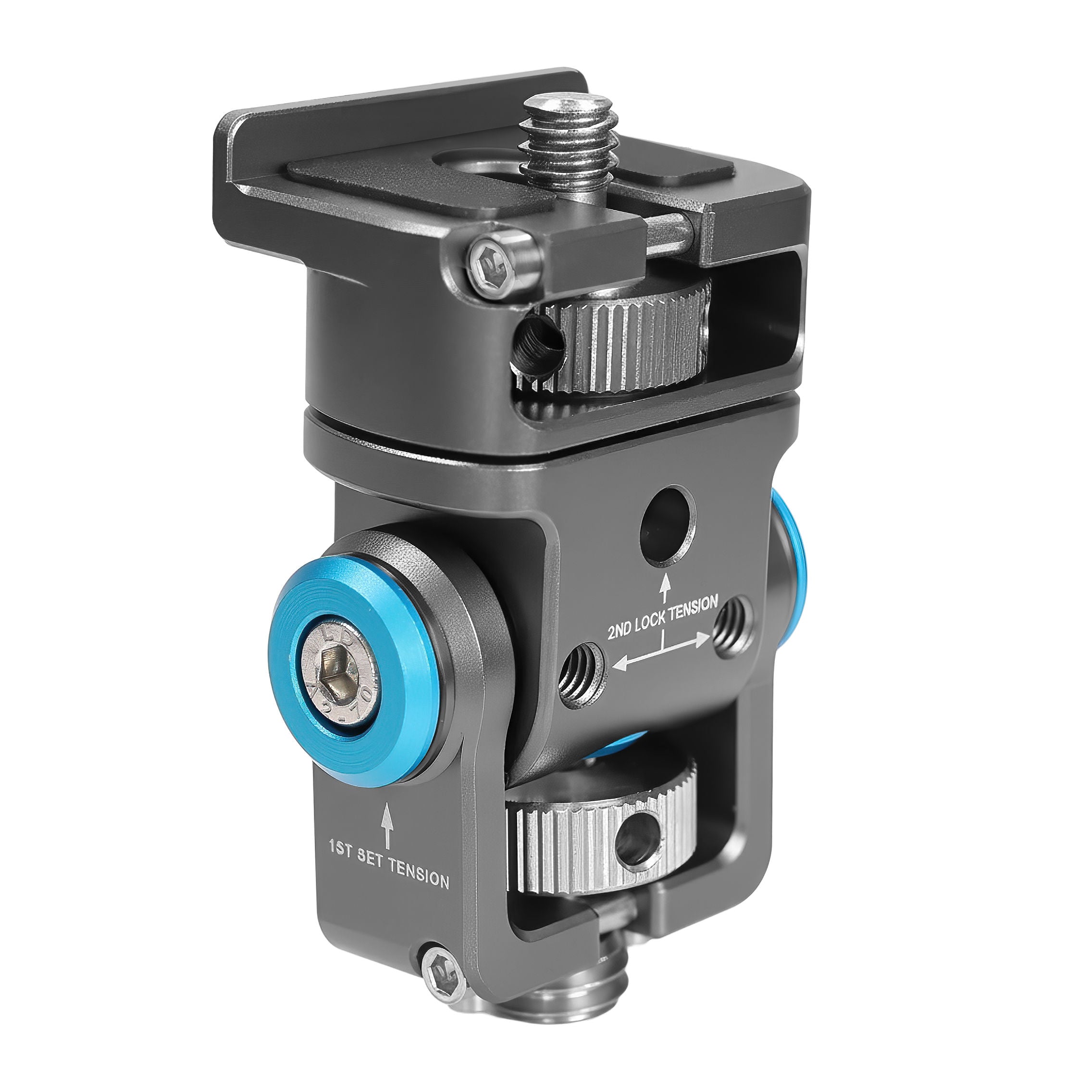 1/4" Swivel Tilt Monitor Mount with ARRI Pin (Pan/Tilt)