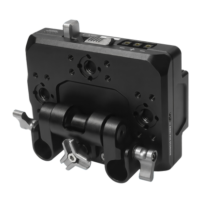 V-Mount Pro Battery Plate with Swiveling Rod Block
