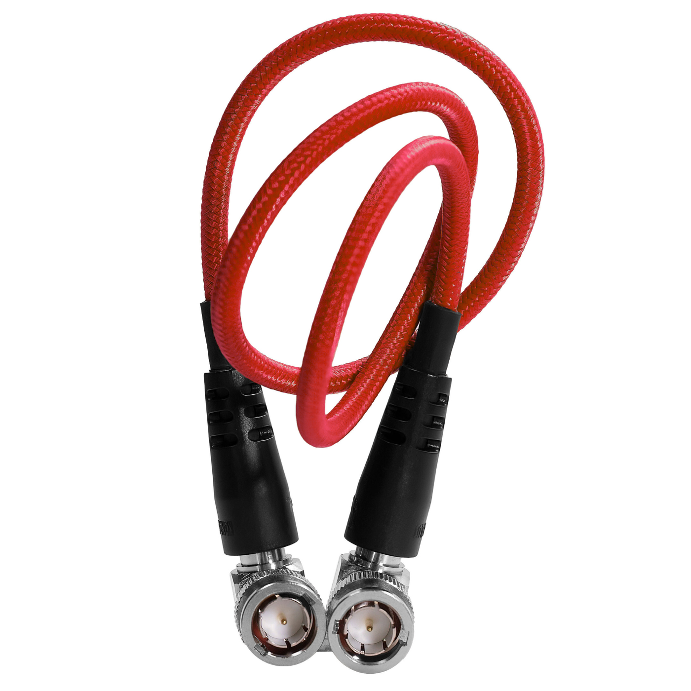 22" 12G SDI Right Angle Cable for 4K 60p Camera Monitors and Transmitters