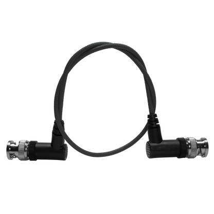 Ultra Thin 3G SDI Video Cable Right Angle BNC