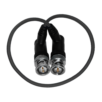 Ultra Thin 3G SDI Video Cable Right Angle BNC