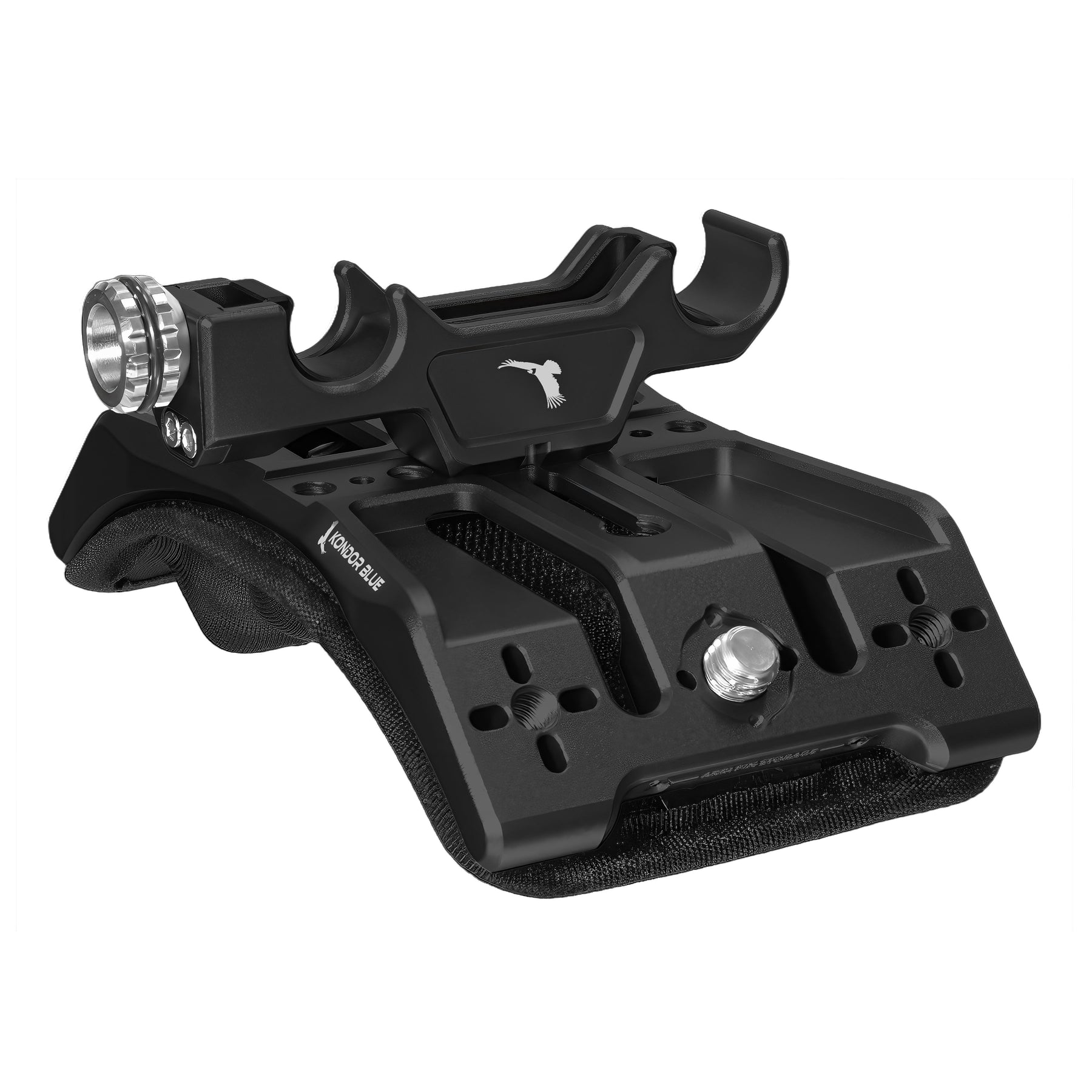 Multi Rig Pad Air-Cushioned Shoulder Rig Pad with ARRI Mounts | Kondor Blue