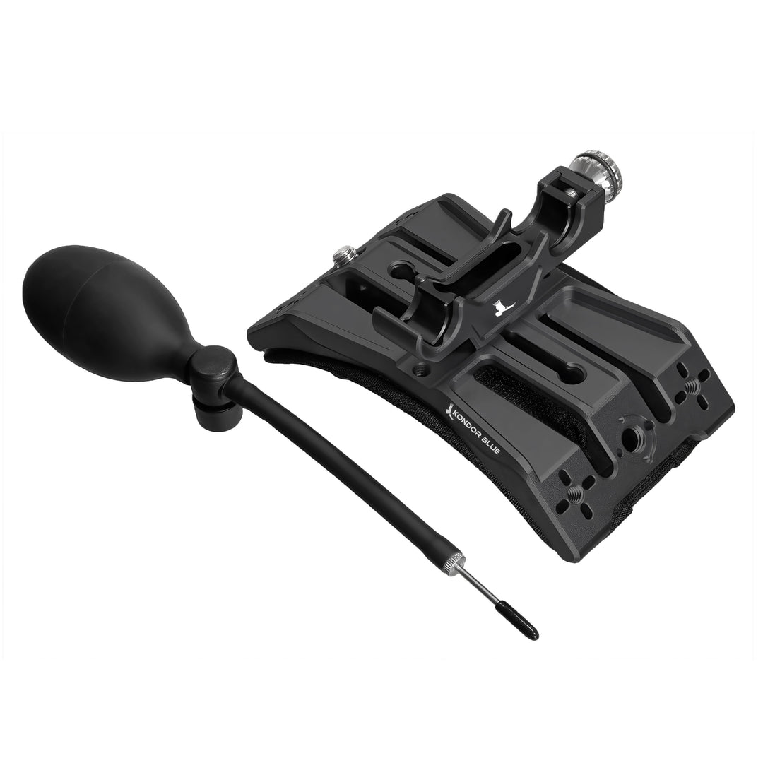 Air-Cushioned Shoulder Rig Pad with ARRI Mounts | Kondor Blue