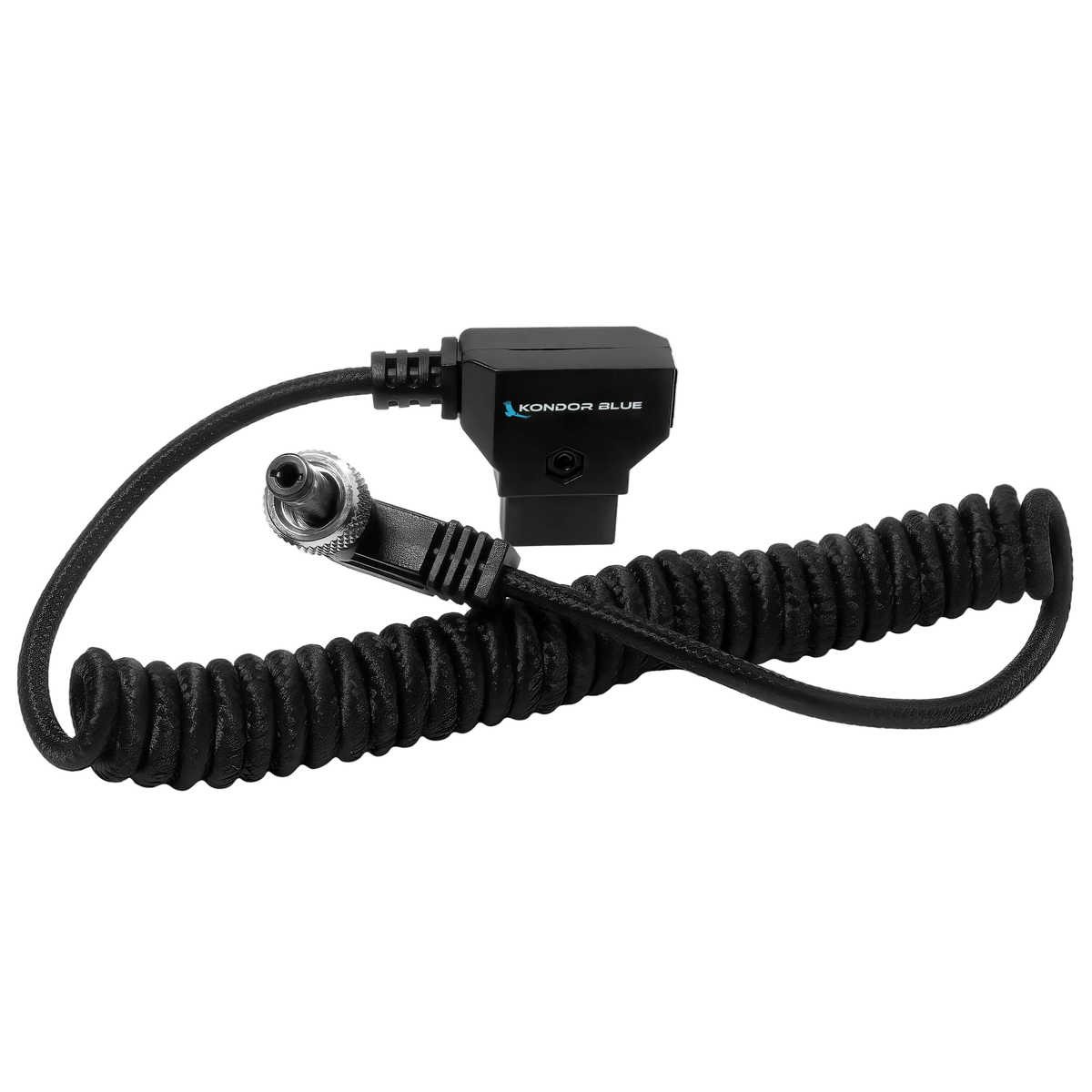 Coiled D-Tap to Locking DC 2.5mm Right Angle Cable (Amaran)