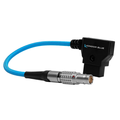 6" D-Tap to 2-Pin LEMO Female Connector - Adapter Cable for Teradek