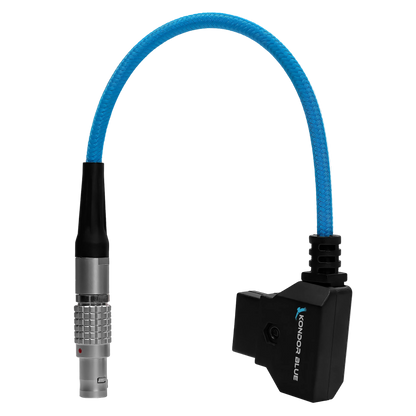 6" D-Tap to 2-Pin LEMO Female Connector - Adapter Cable for Teradek