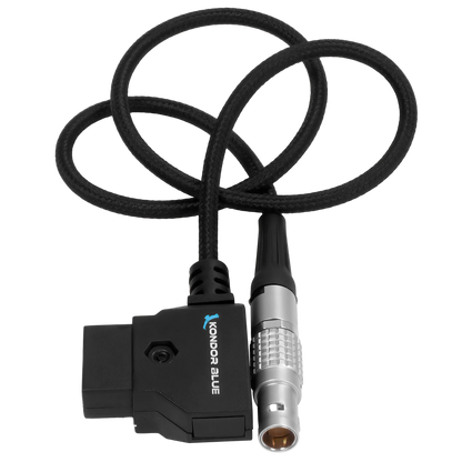 D-Tap to PYXIS 2-Pin LEMO (0B Male) Power Cable for SmallHD, Teradek, Z CAM