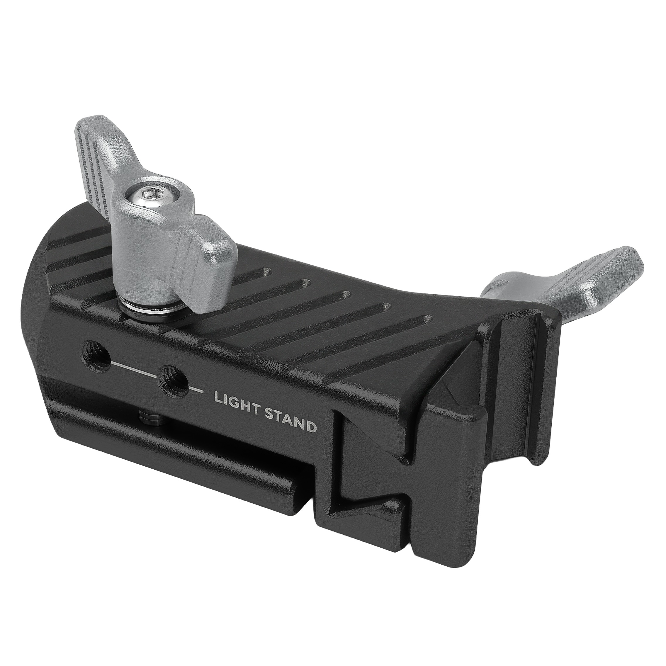 Baby Pin 5/8" Spigot Receiver to NATO Clamp Adapter for Light Stands and Monitors