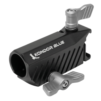 Baby Pin 5/8" Spigot Receiver to NATO Clamp Adapter for Light Stands and Monitors