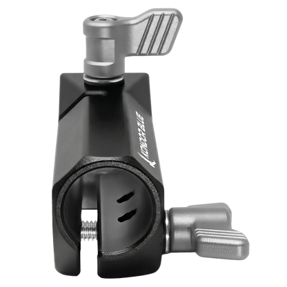 Baby Pin 5/8" Spigot Receiver to NATO Clamp Adapter for Light Stands and Monitors