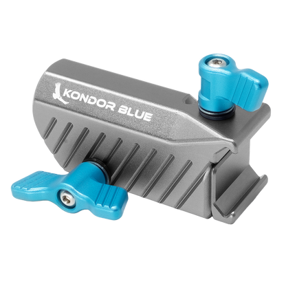 Baby Pin 5/8" Spigot Receiver to NATO Clamp Adapter for Light Stands and Monitors