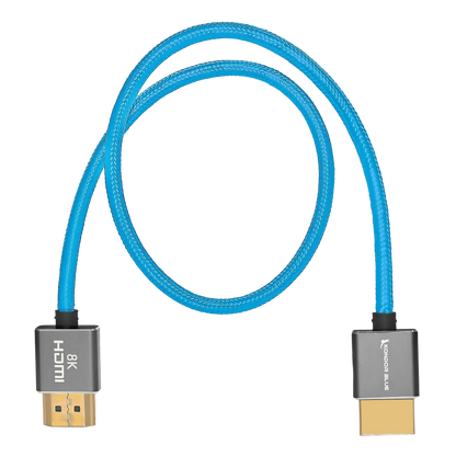 8K HDMI 2.1 17" Braided Cable for On-Camera Monitors