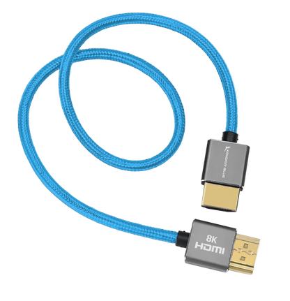 8K HDMI 2.1 17" Braided Cable for On-Camera Monitors