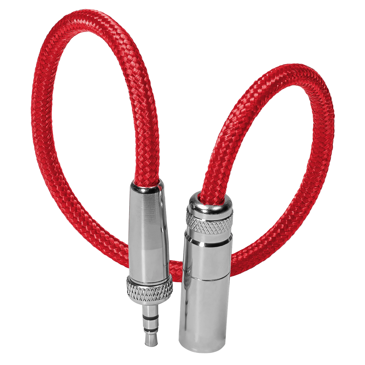 12" Mini XLR Male to 3.5mm TRS Locking Adapter Cable for Lavalier Mics