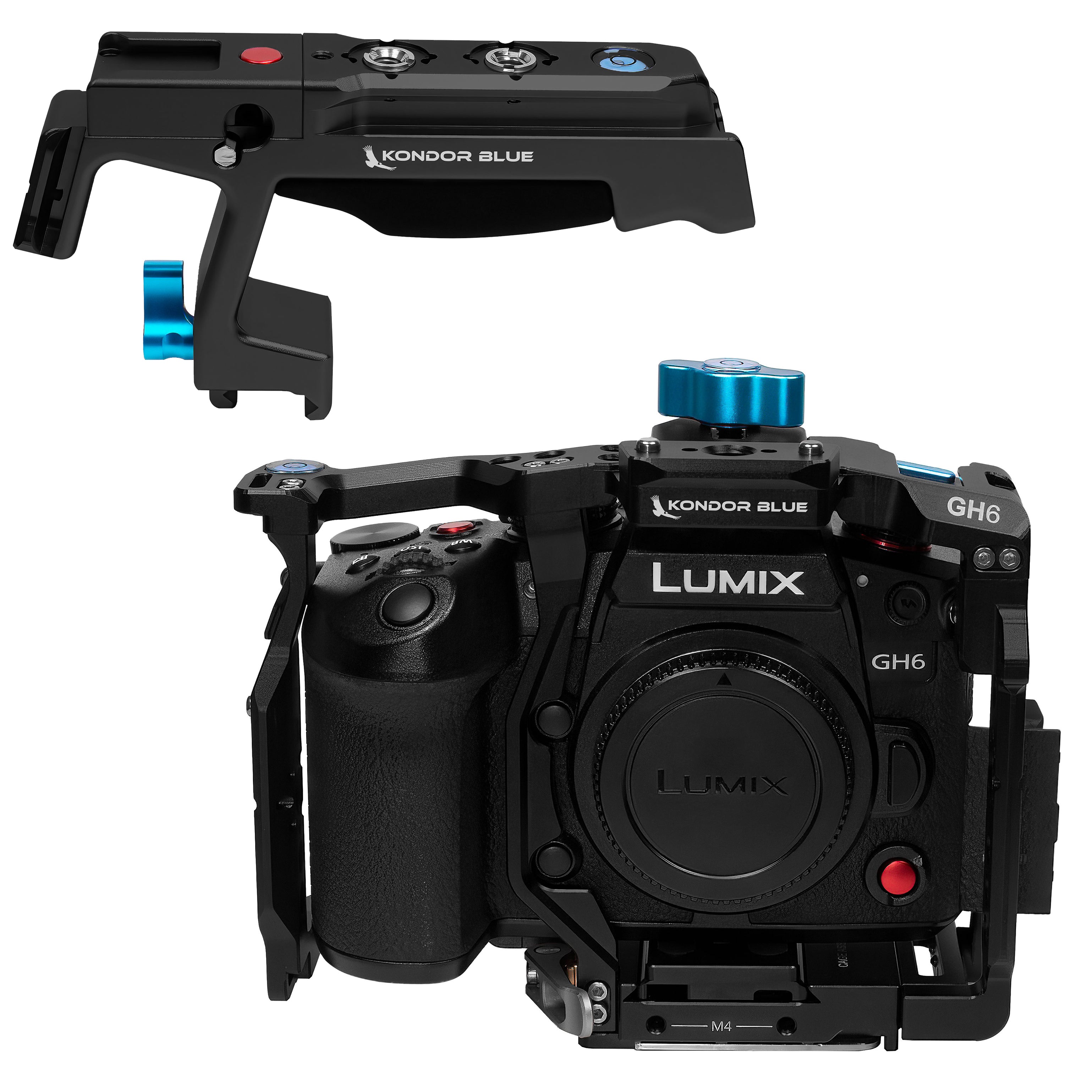 Panasonic LUMIX GH7/GH6 Cage with Rig + Top Handle Option – Kondor