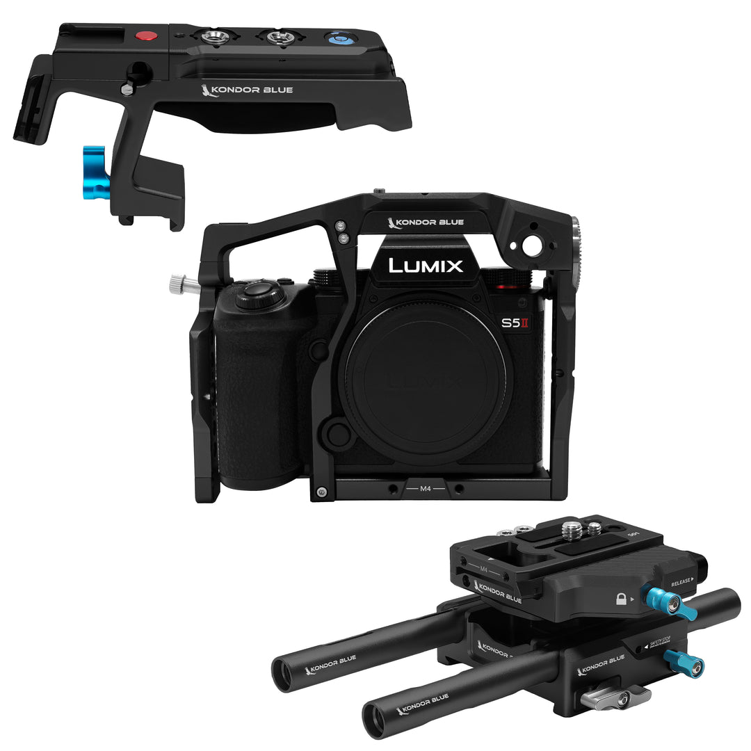 Panasonic LUMIX S5II/X Base Rig - MKII Setup | Kondor Blue