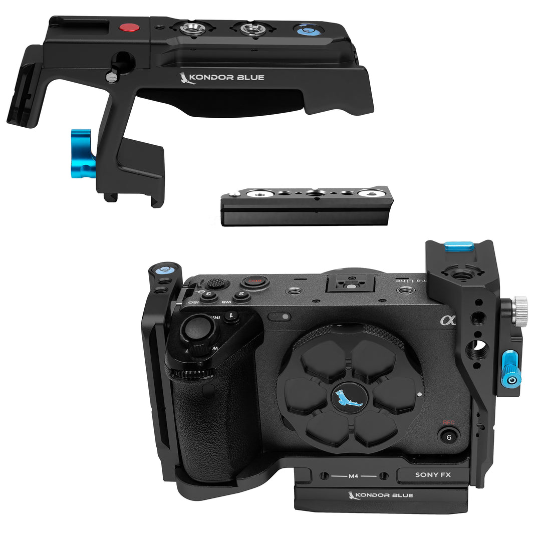 Kondor Blue Sony FX3/FX30 Cage - Space Gray or Raven Black