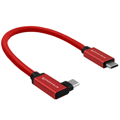 USB-C to USB-C Cable for SSD Recording & Charging - 8K Data and Power Delivery
