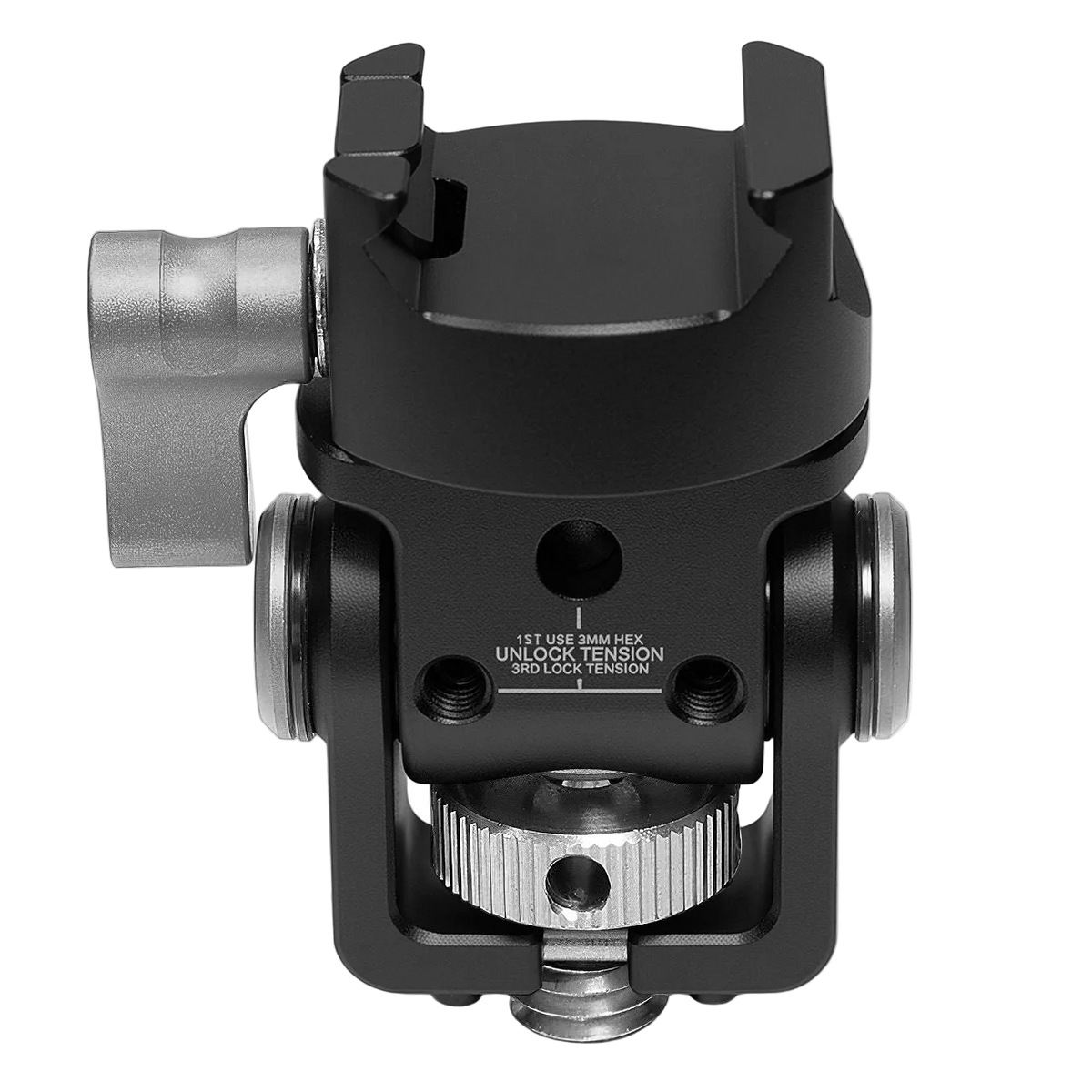 NATO Swivel Tilt Monitor Mount with ARRI Pin (Pan/Tilt)